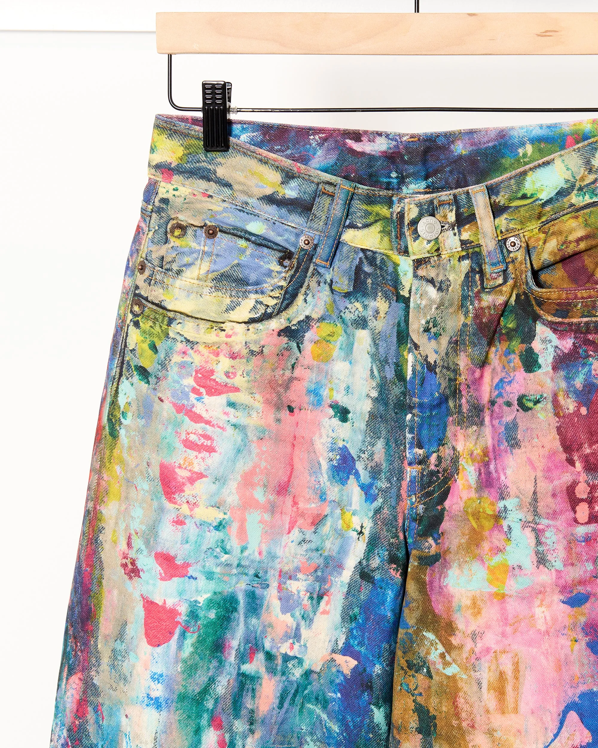 1981 Denim Brushstrokes
