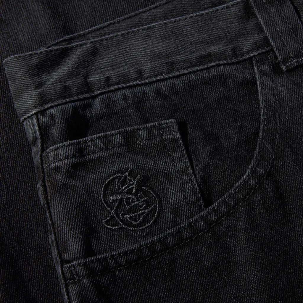 '93! pants - Pitch black