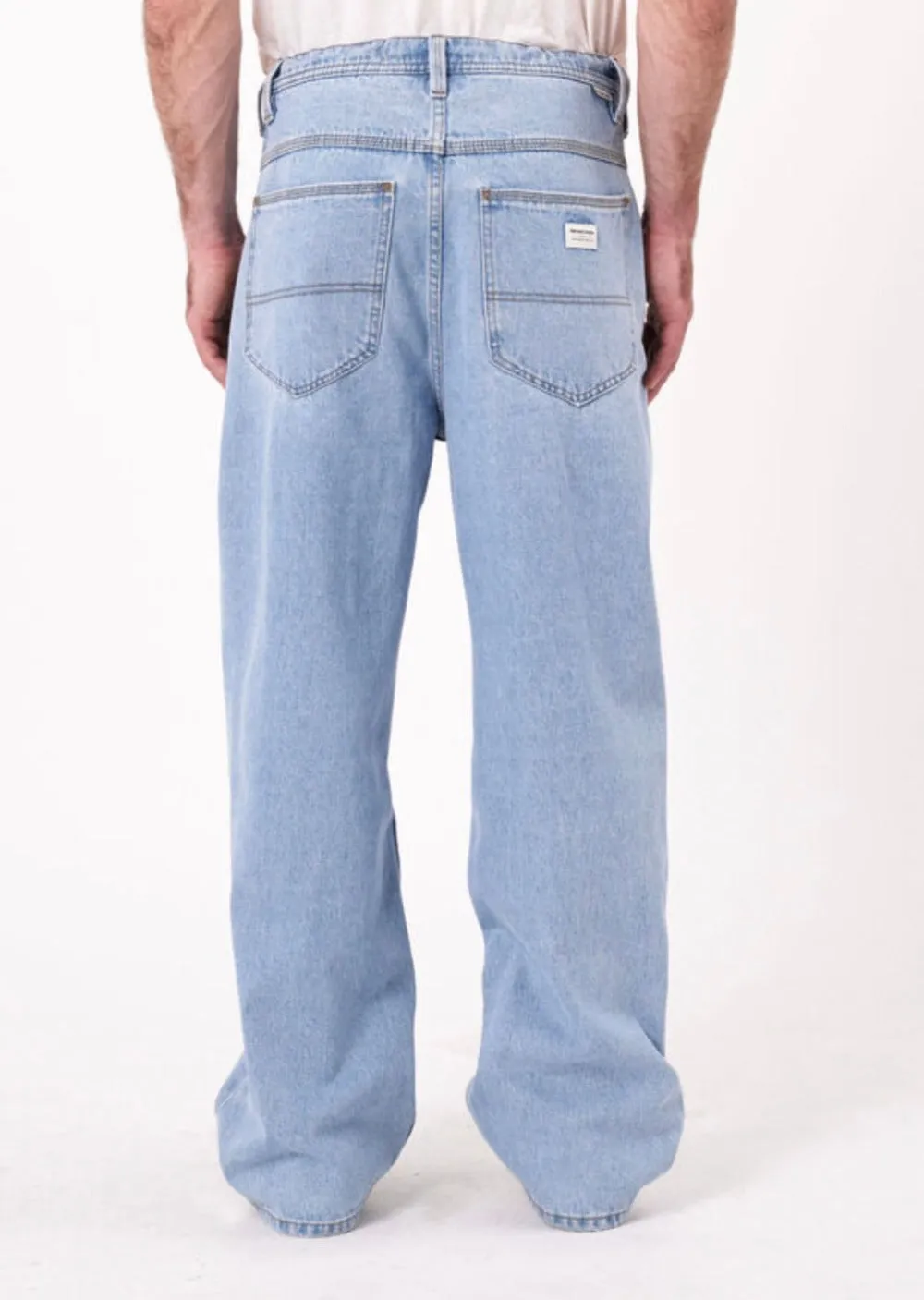 A6 Big Baggy John Bleach Blue