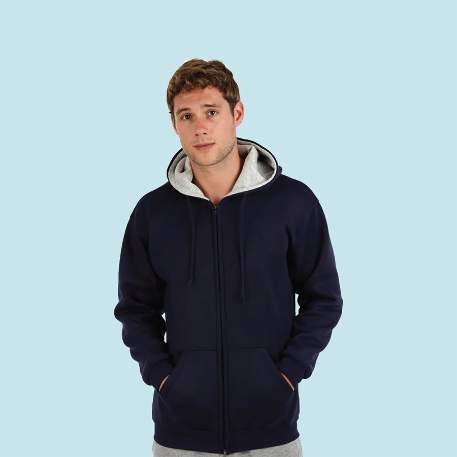 Adult Full Zip-Up Hoodie (Style #451B)