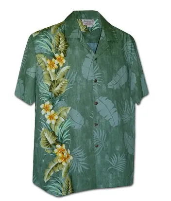 Aloha Mens Border & Single Panel Shirts - 444 440