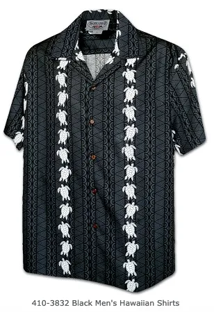 Aloha Mens Border & Single Panel Shirts - 444 440