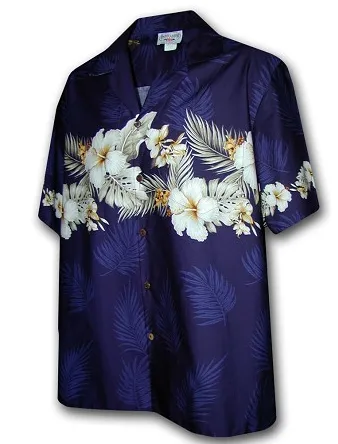 Aloha Mens Border & Single Panel Shirts - 444 440