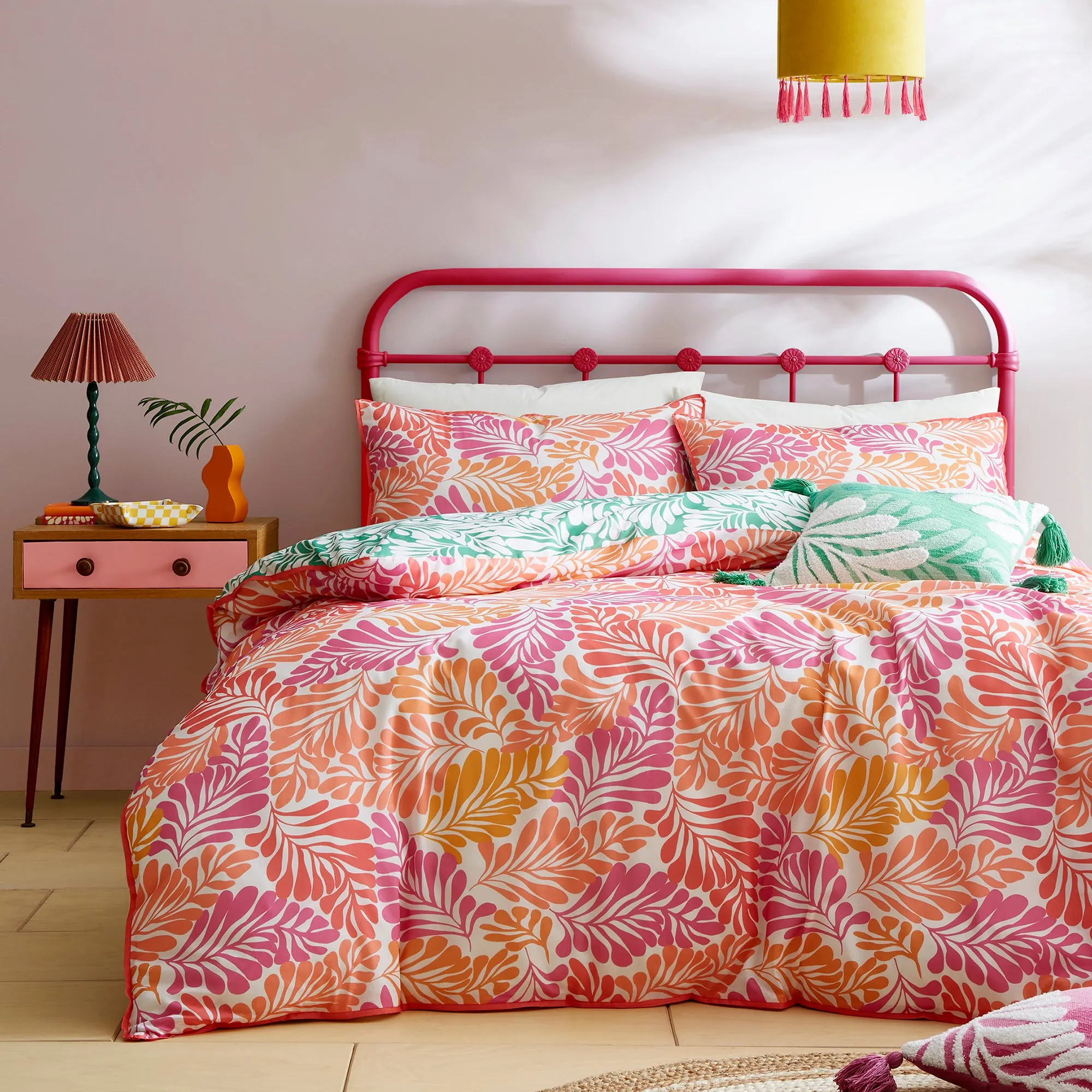 Appletree Style Carmen Duvet Cover Set - Pink