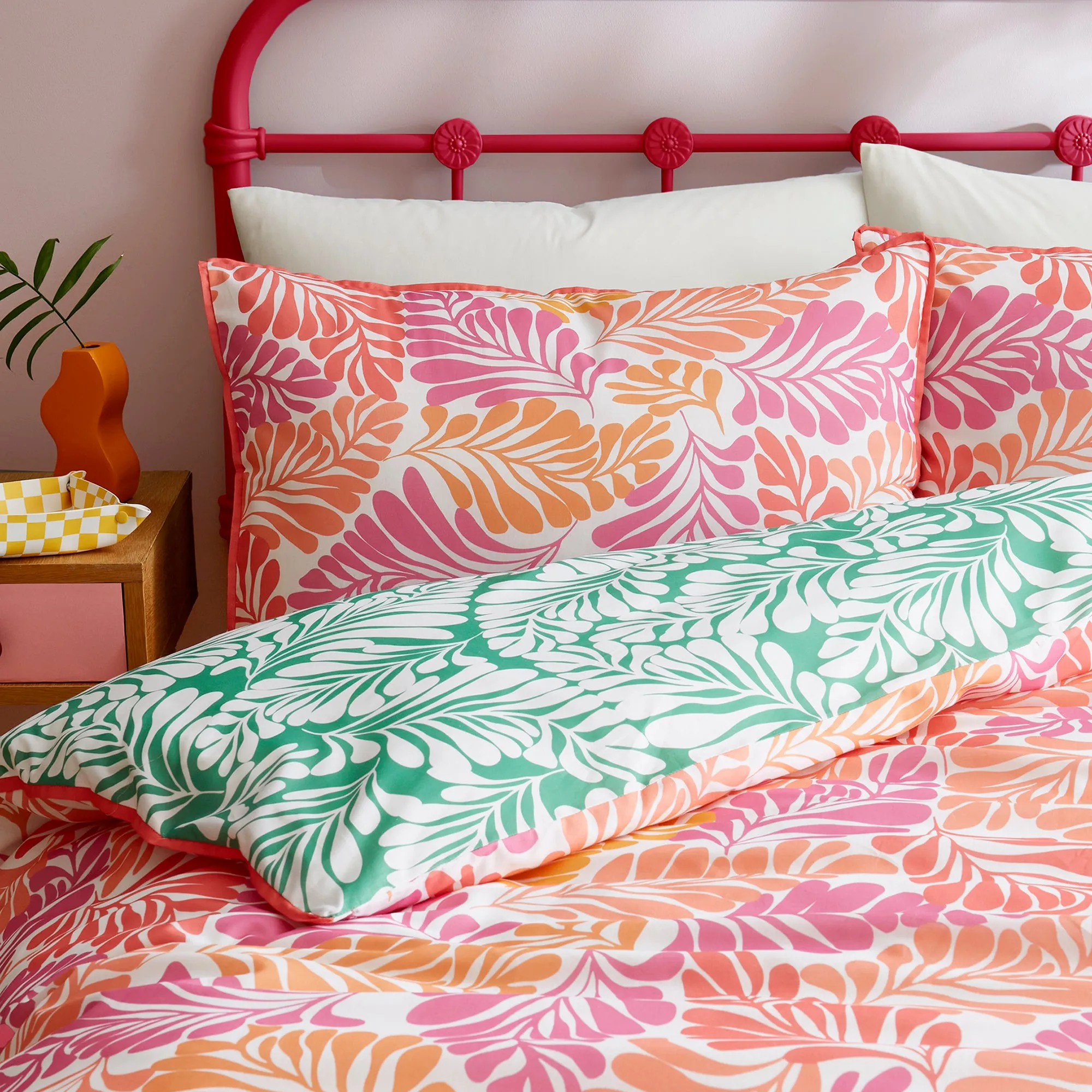 Appletree Style Carmen Duvet Cover Set - Pink