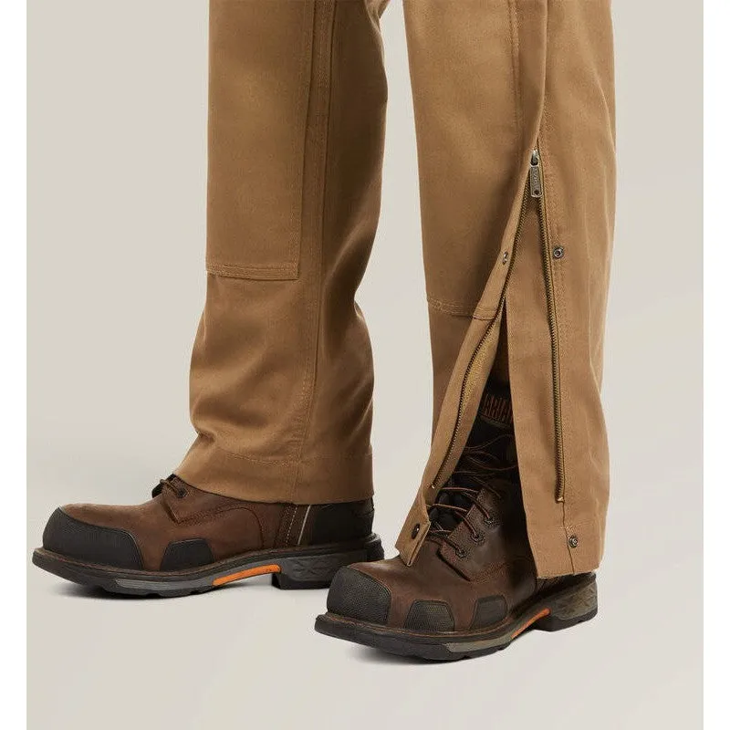 Ariat Men's Rebar Duracanvas Unlined Bib Khaki - 10036798