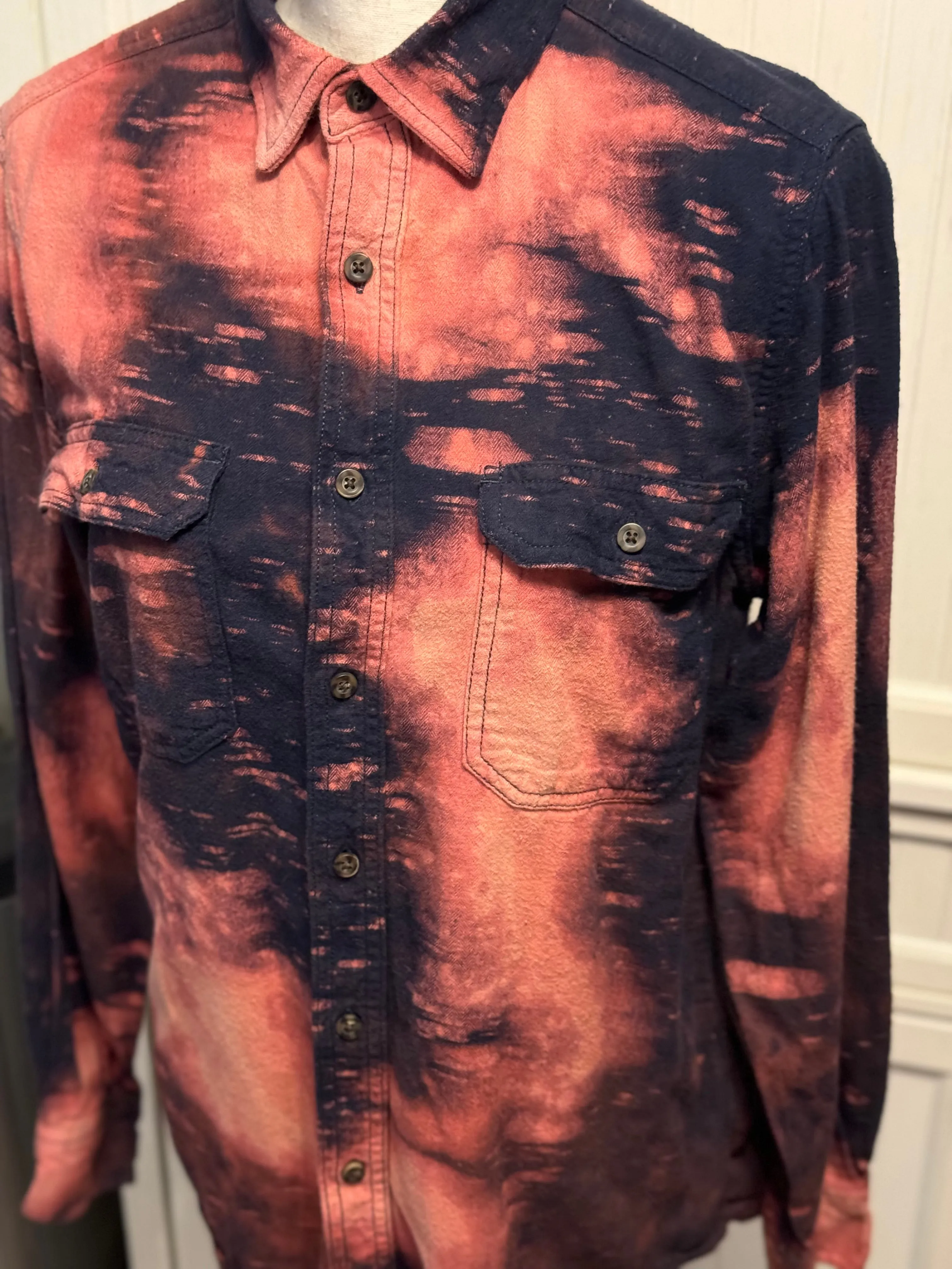 Ashley Distressed Flannel ~ Unisex Size Small
