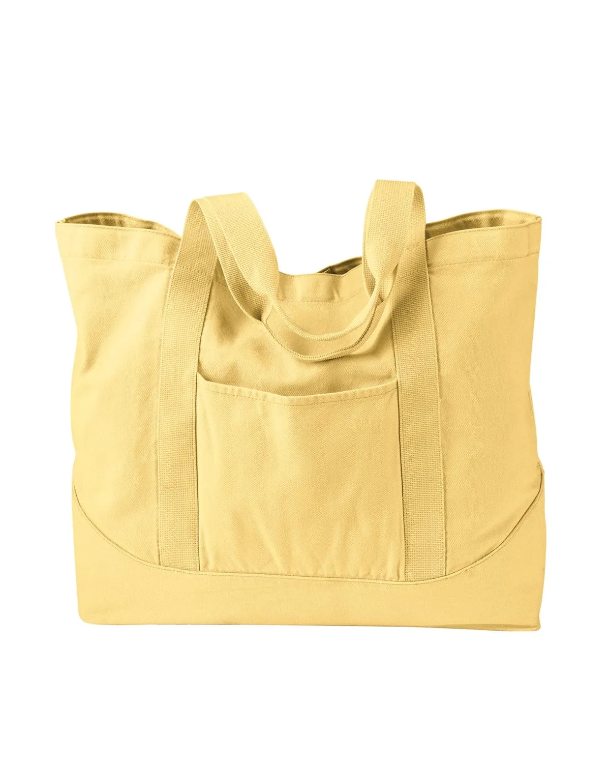 Authentic Pigment Pigment-Dyed Large Canvas Tote