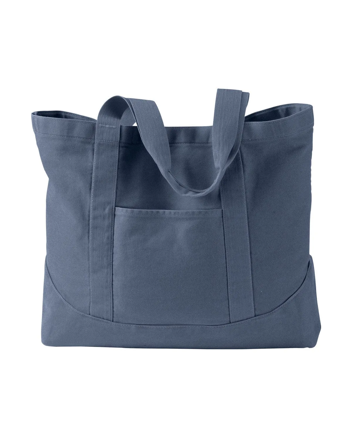 Authentic Pigment Pigment-Dyed Large Canvas Tote
