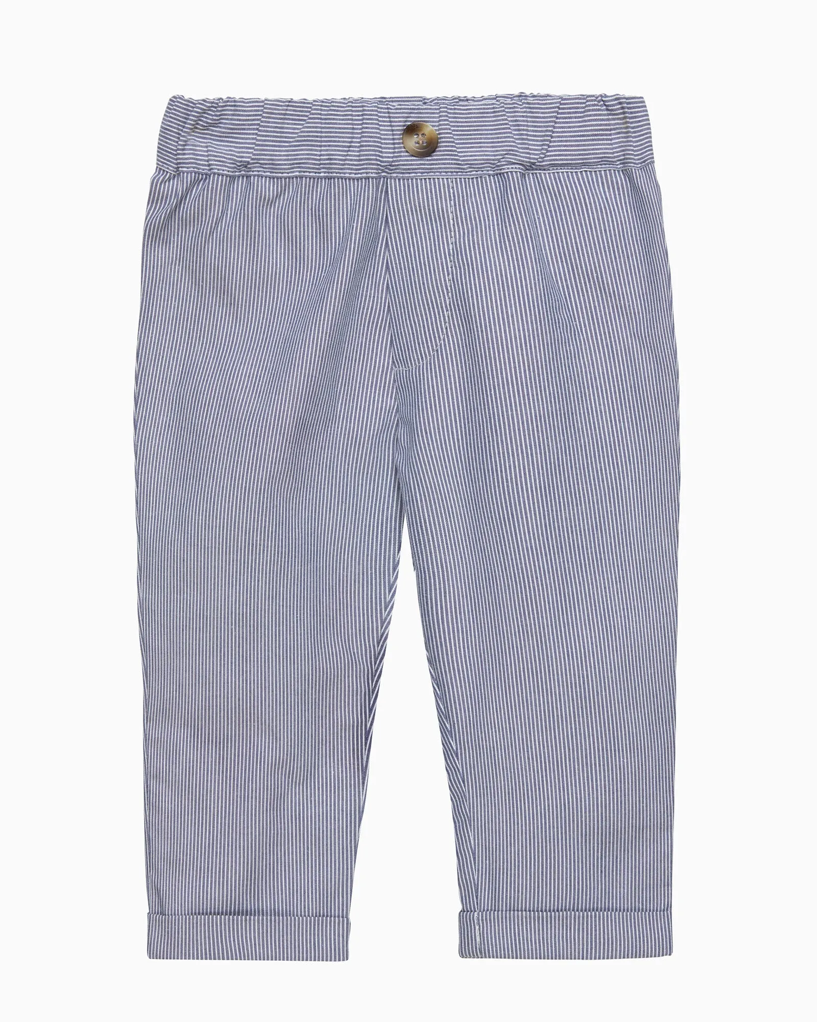 Baby Jacob Trousers in Navy Stripe