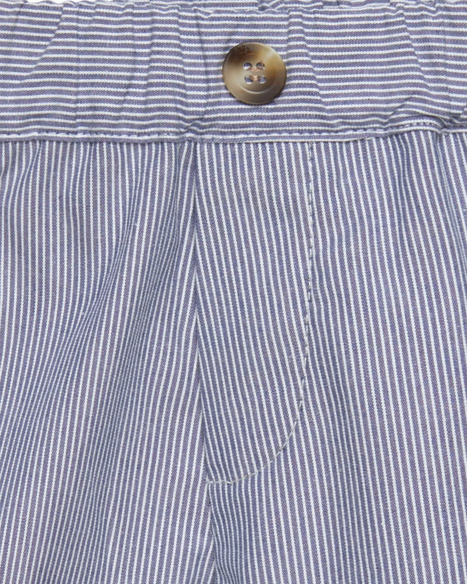 Baby Jacob Trousers in Navy Stripe