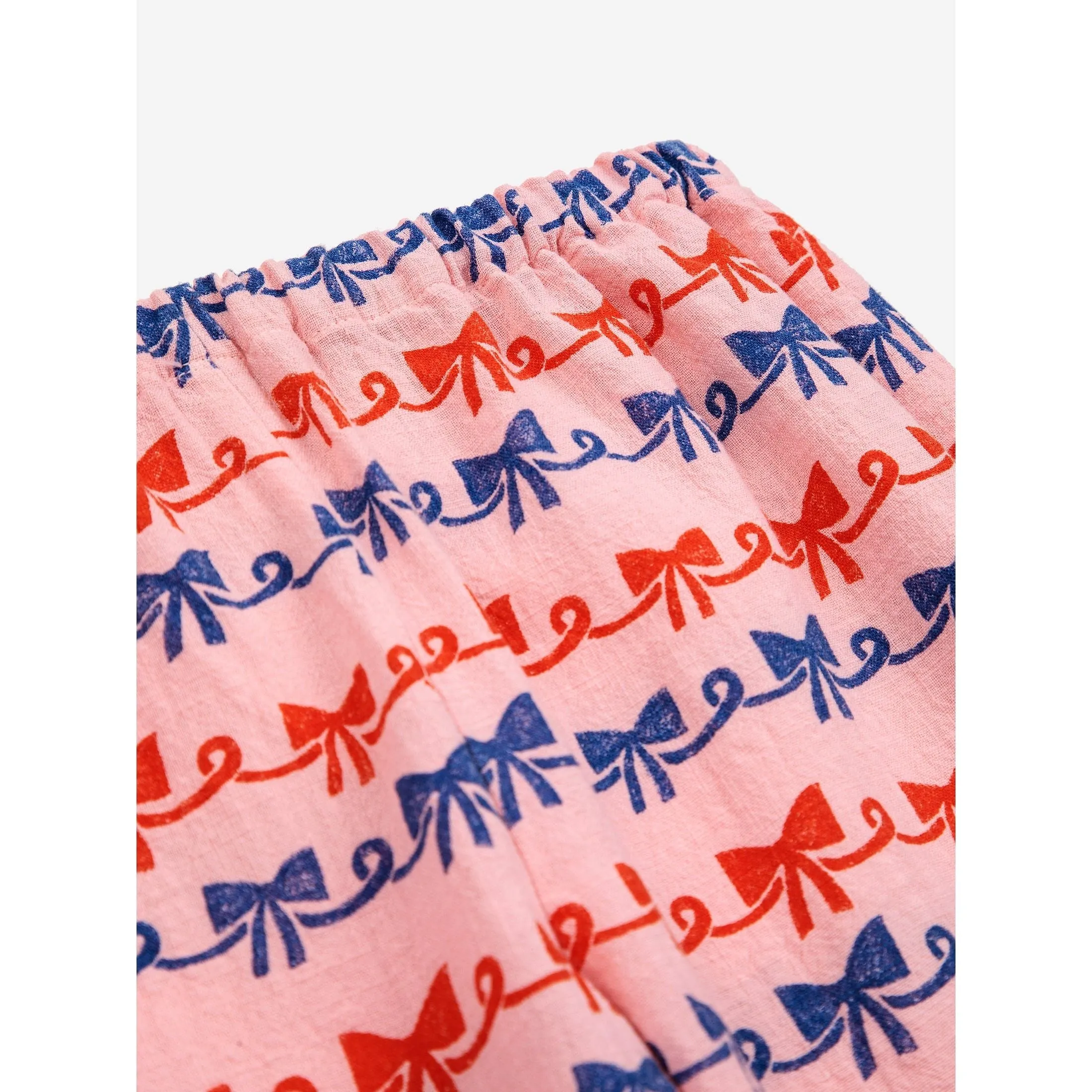 Baby Ribbon Bow All Over Woven Pants