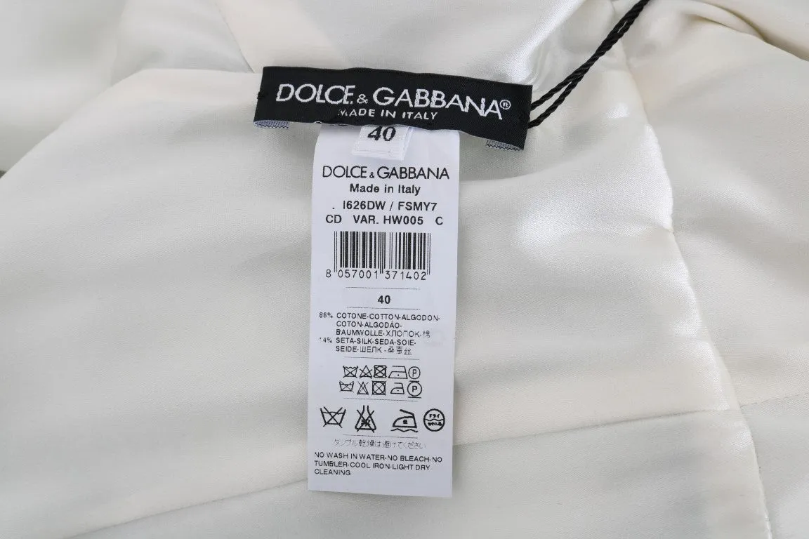 Banana Leaf Cotton Silk A-Line Dress