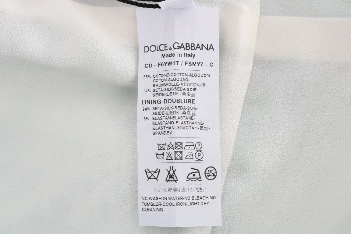 Banana Leaf Silk Cotton Sheath Dress