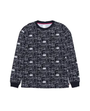 Basquiat Beat Bop Long Sleeve Tee Mens