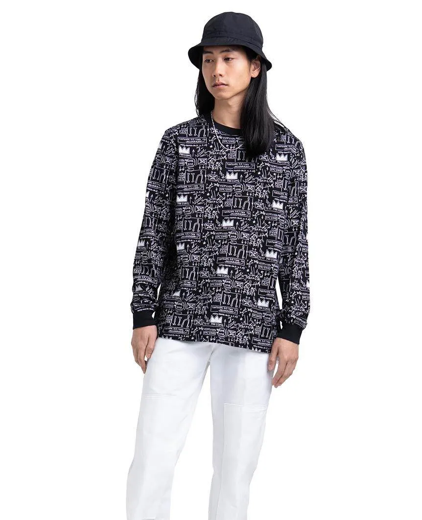 Basquiat Beat Bop Long Sleeve Tee Mens