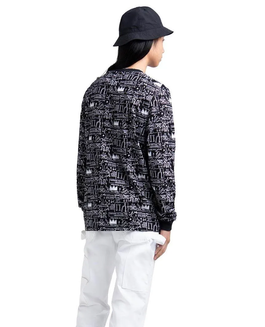 Basquiat Beat Bop Long Sleeve Tee Mens
