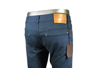 Beige Patch Jeans