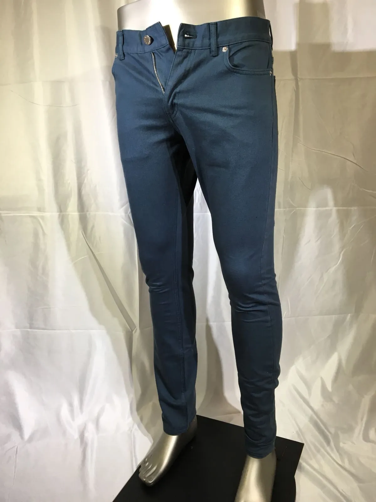 Beige Patch Jeans