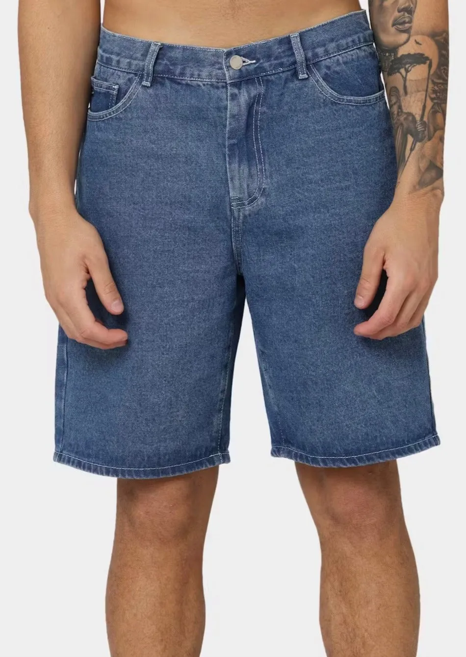 Big OL Short Mid Blue