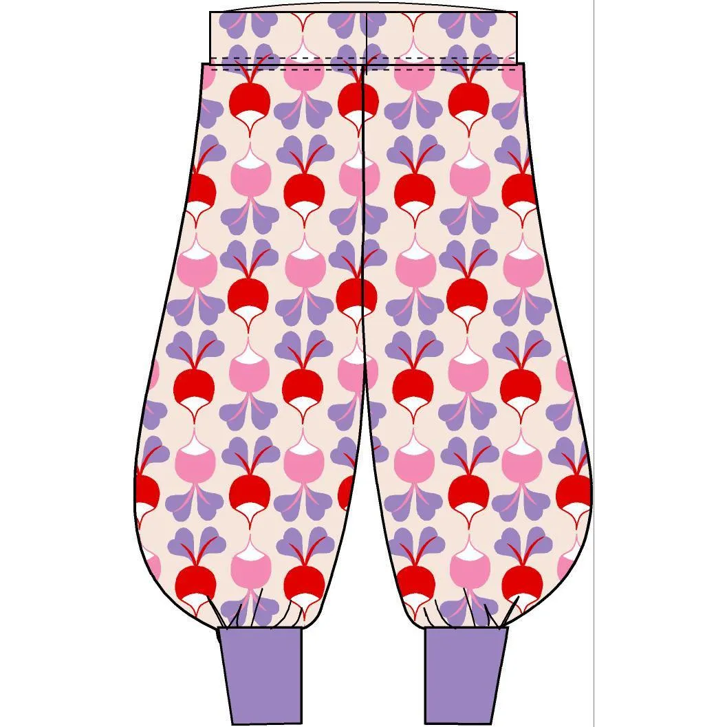 Big Radish - Sheer Pink Baggy Pants