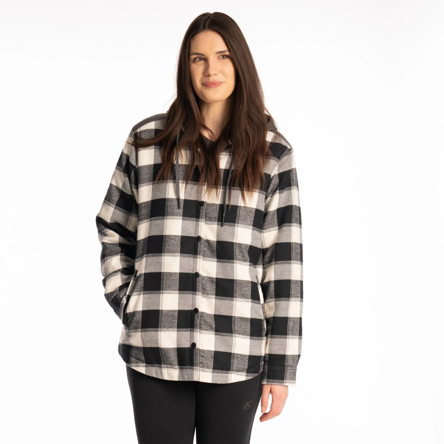 Big Sky Fleece Lined Women's Flannel Hoodie