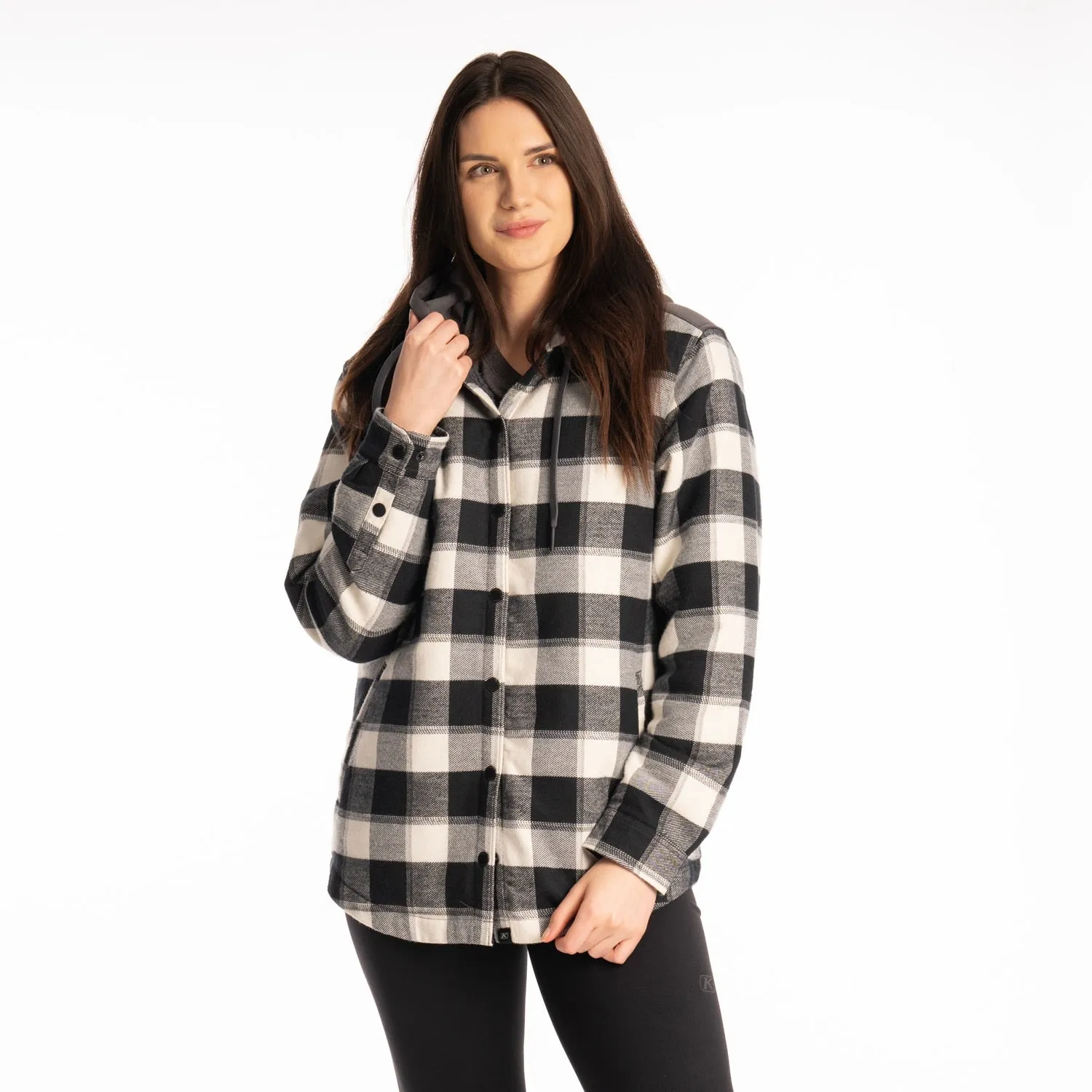 Big Sky Fleece Lined Women's Flannel Hoodie