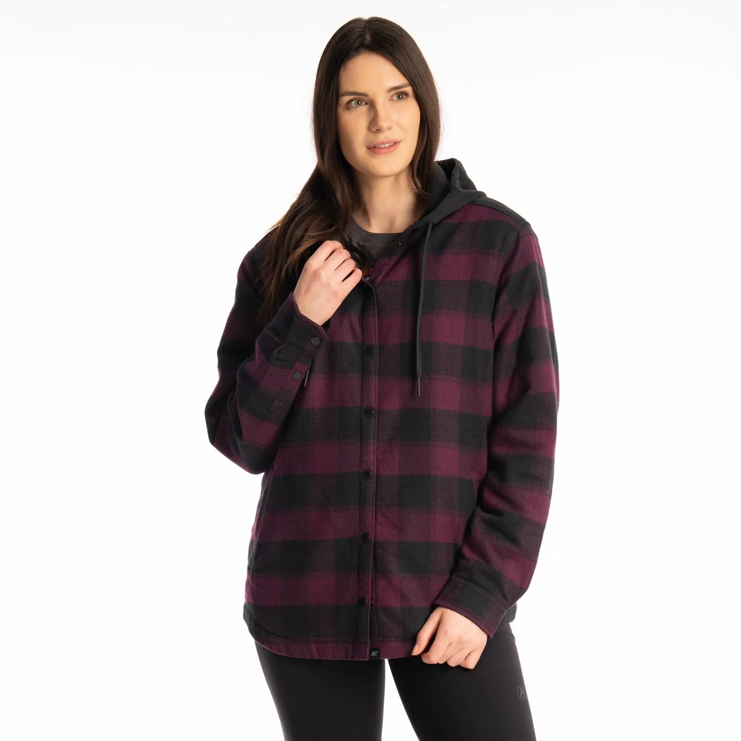 Big Sky Fleece Lined Women's Flannel Hoodie