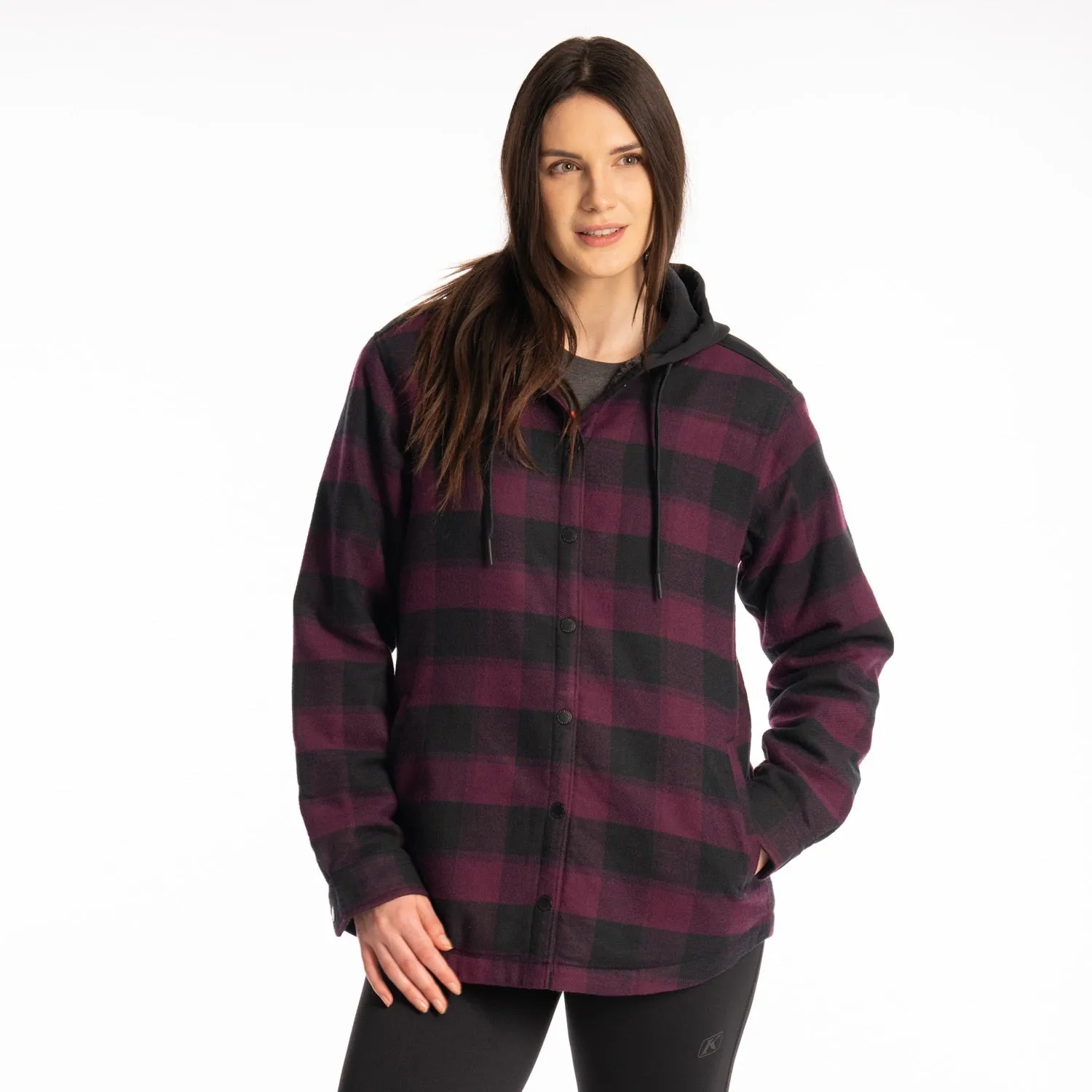 Big Sky Fleece Lined Women's Flannel Hoodie