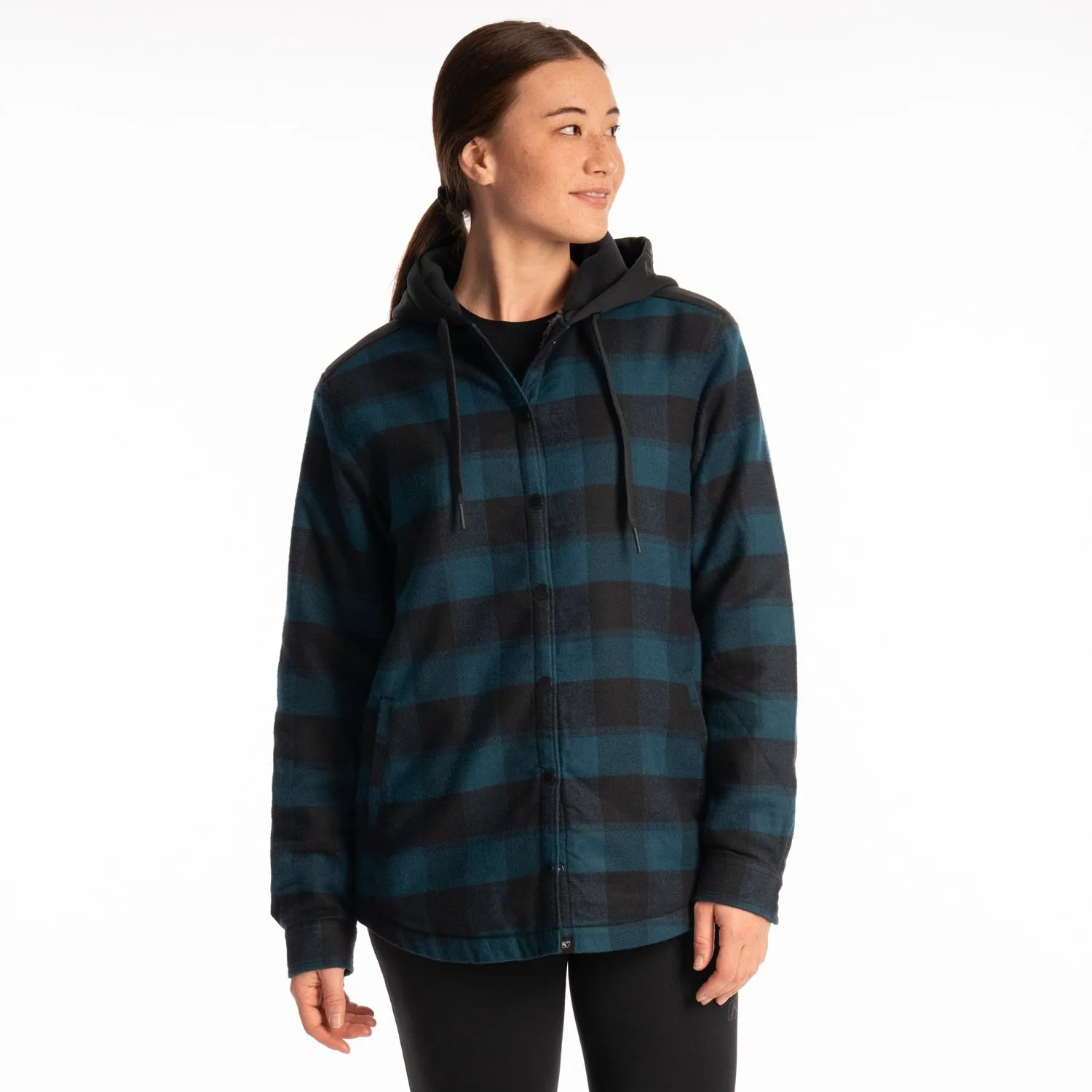 Big Sky Fleece Lined Women's Flannel Hoodie