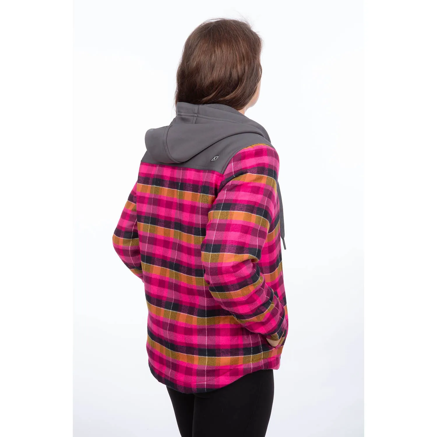Big Sky Fleece Lined Women's Flannel Hoodie
