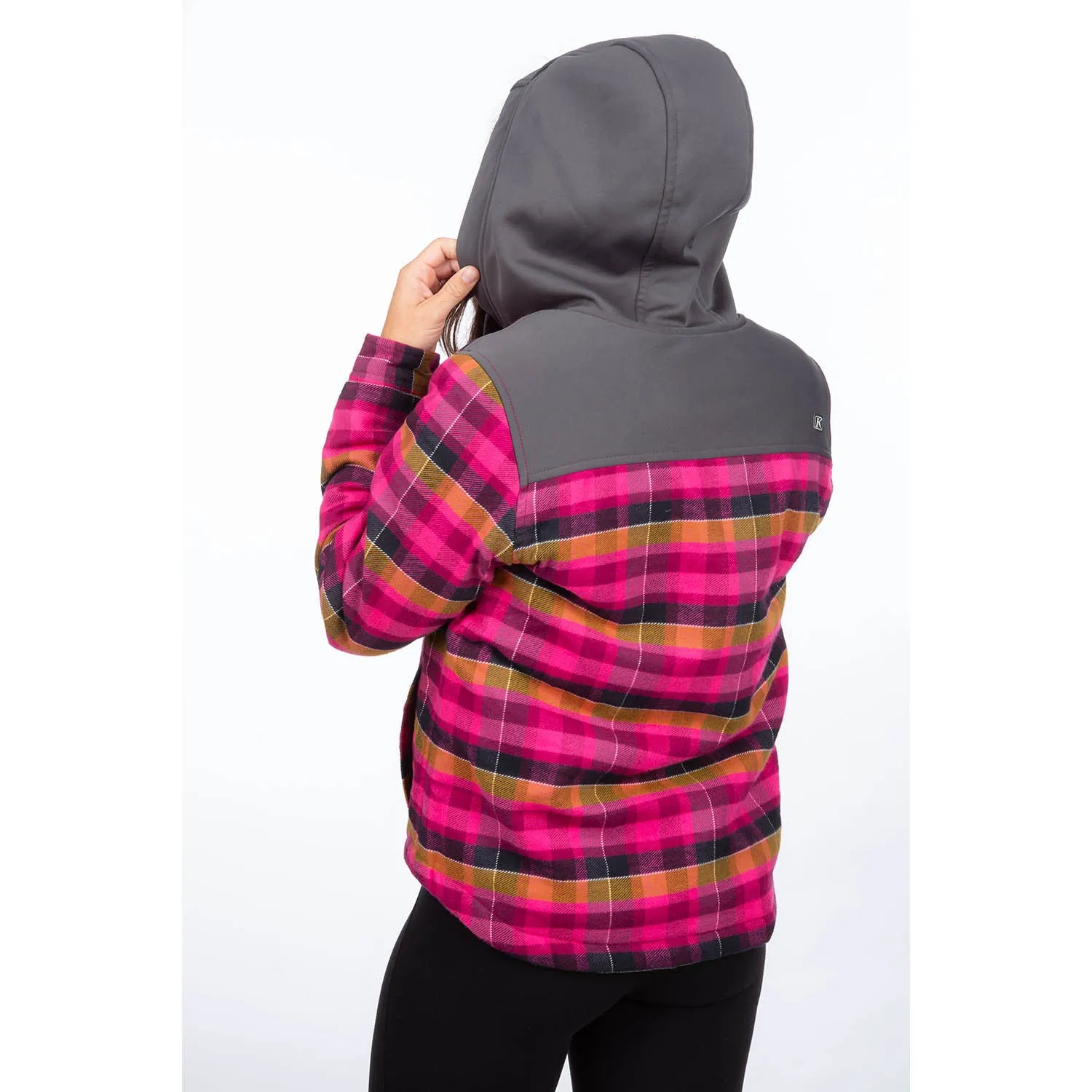 Big Sky Fleece Lined Women's Flannel Hoodie