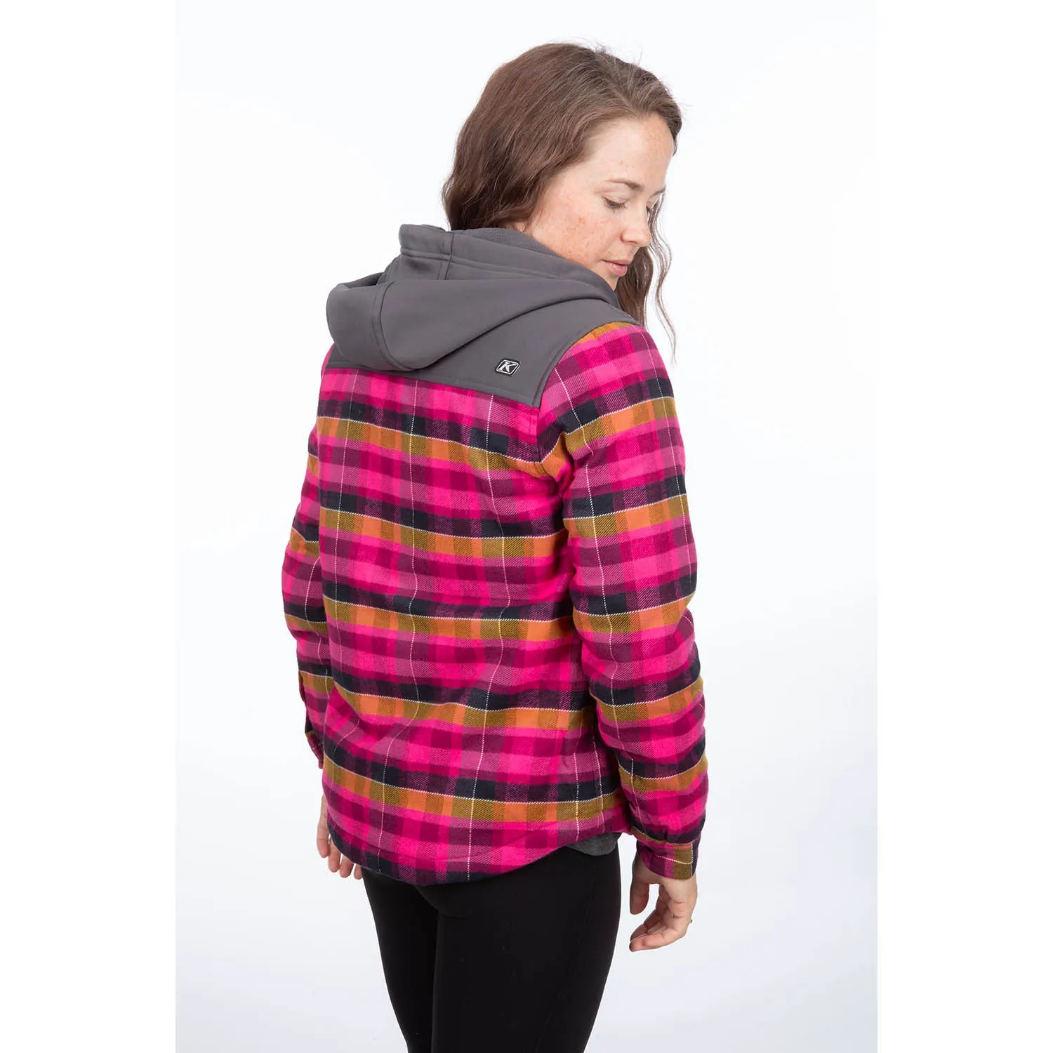 Big Sky Fleece Lined Women's Flannel Hoodie