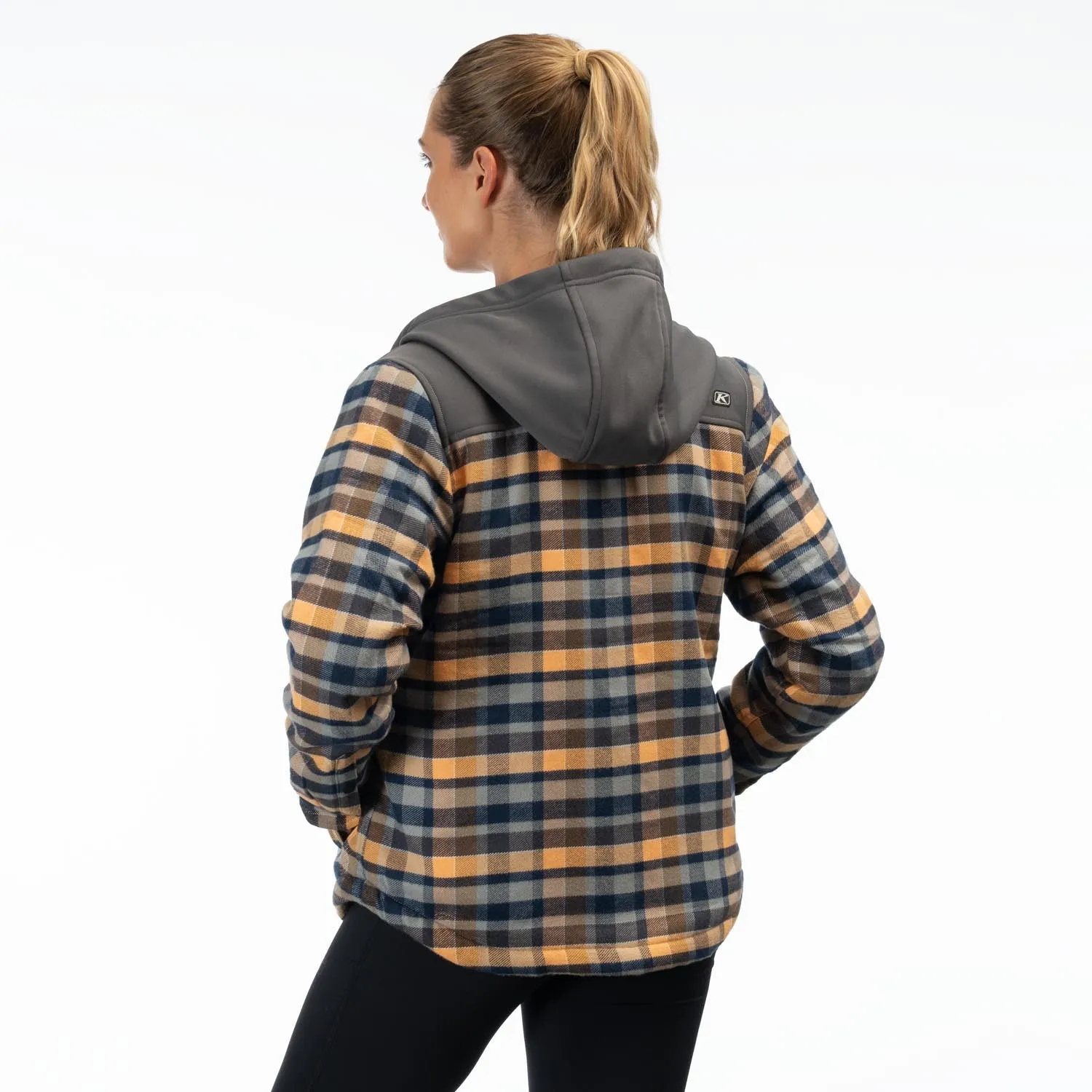 Big Sky Fleece Lined Women's Flannel Hoodie