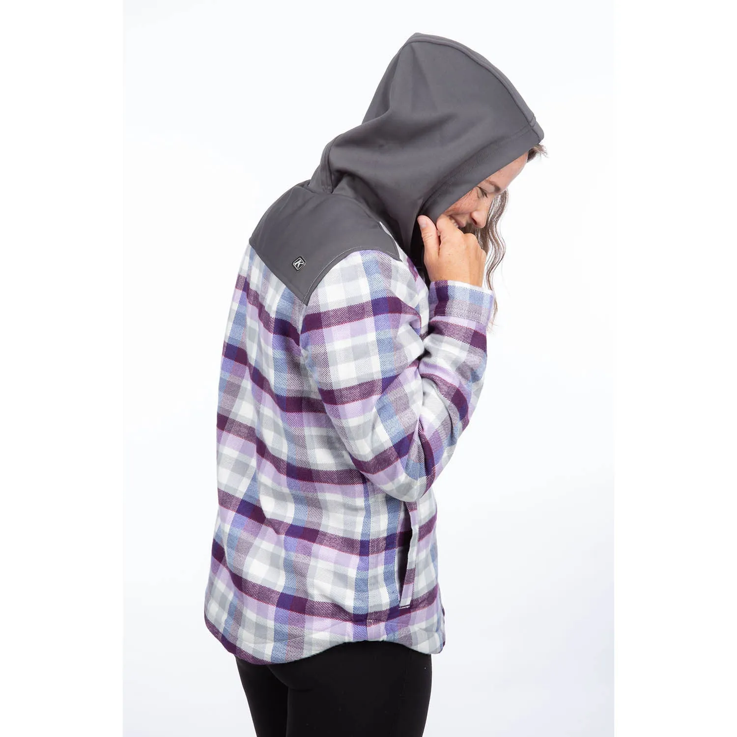 Big Sky Fleece Lined Women's Flannel Hoodie