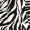 Black And White Zebra Print Wide Leg Trousers