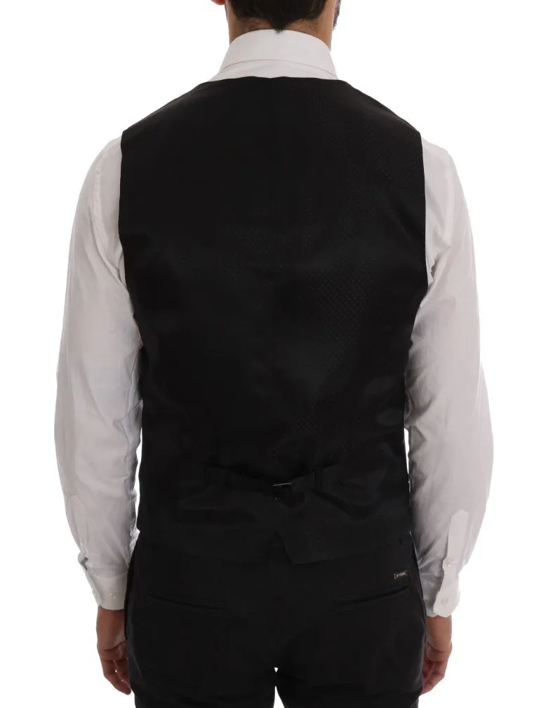 Black Brown Silk MARTINI Blazer