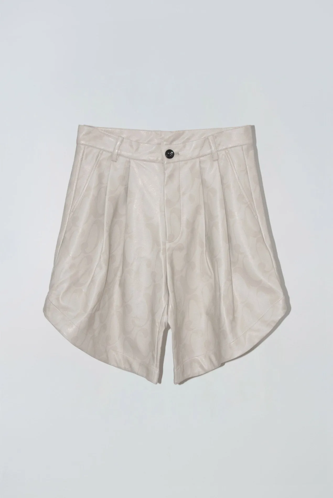 Blossom Shorts in Spell Print Black