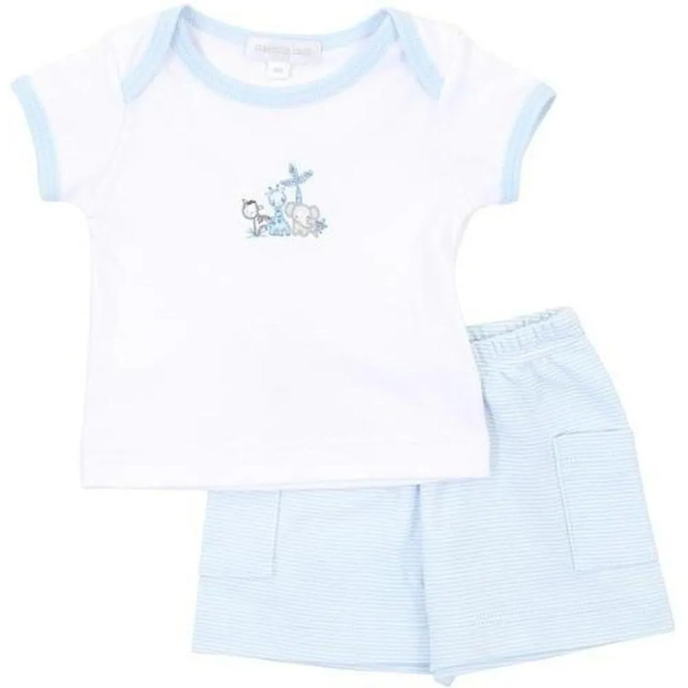 Boys Sweet Safari Short Set