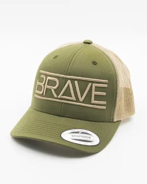 Brave Snapback | Trucker Style