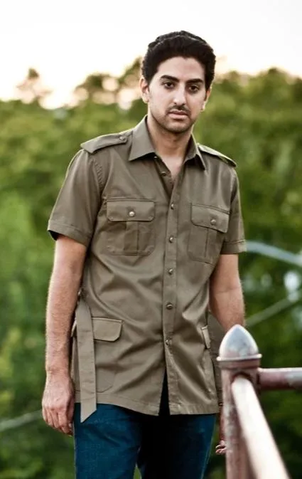Brown Safari Style Shirt