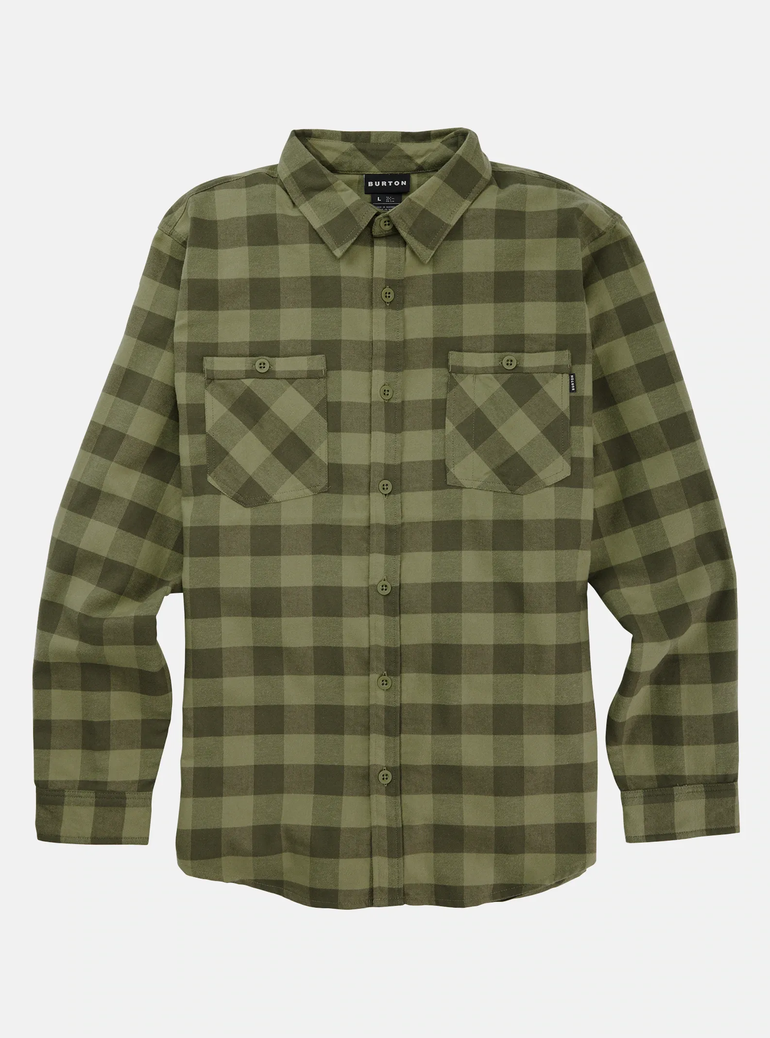 Burton Mens Favorite Long Sleeve Flannel