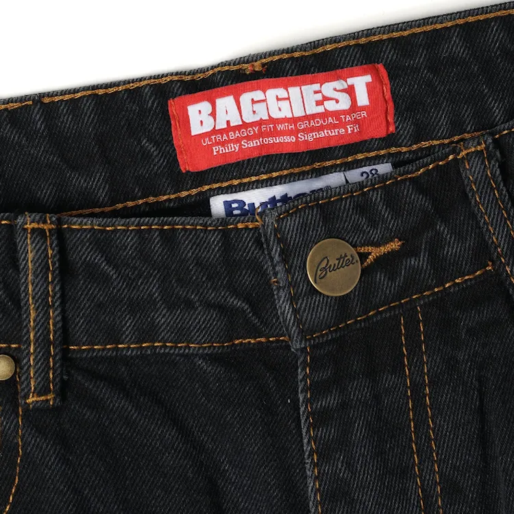 Butter Goods Santosuosso Denim Jeans Washed Black