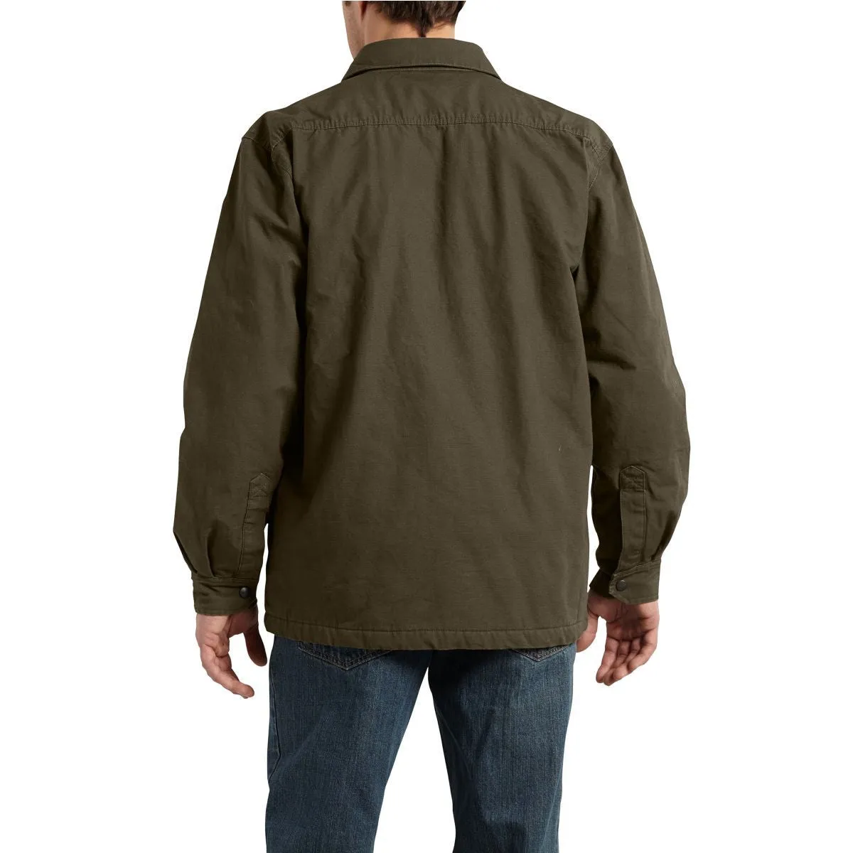 Carhartt Men's Dark Coffee Chatfield Ripstop Shirt Jacket