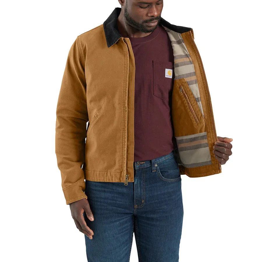 Carhartt Men's Rugged Flex Relaxed Fit Duck Detroit Jacket