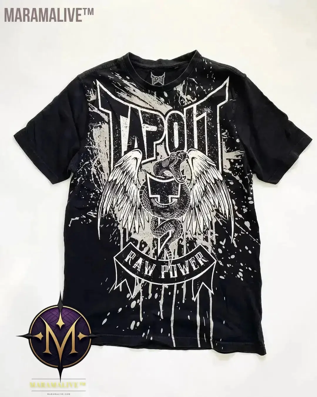 Casual Y2K Hip-Hop Gothic Print T-shirt for Men and Women Short-Sleeved Streetwear Fashionable Retro Top