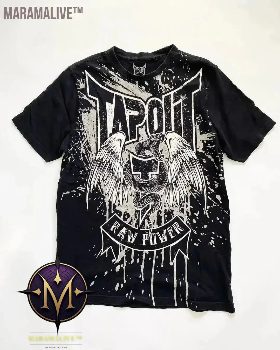 Casual Y2K Hip-Hop Gothic Print T-shirt for Men and Women Short-Sleeved Streetwear Fashionable Retro Top