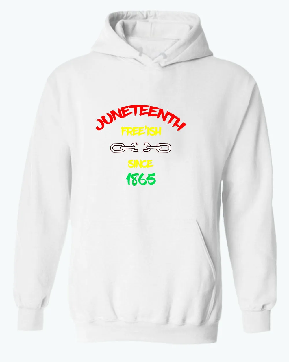Chain broke hoodie Free-ish since 1865 hoodie juneteenth hoodie