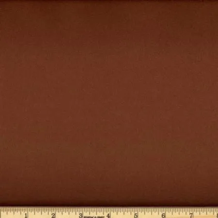 Chocolate Brown Snuggle Solid Flannel Fabric BTY