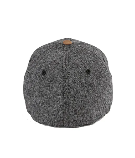 CINCH MENS FLEXFIT BASEBALL CAP - GRAY/TAN